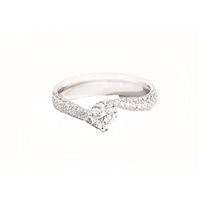 Anello Recarlo Donna Anniversary in Oro bianco Diamante R01SP282/050 - R01SP282/050